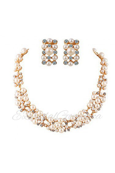 Fashion Temperament Luxury Pearl Jewelry Sets