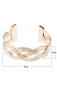 Women's Cuff Bracelet Alloy