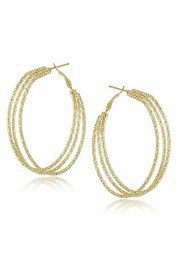 Fashion Jewelry Unique Multi Circle Big Hoop Earrings for Women