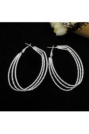 Fashion Jewelry Unique Multi Circle Big Hoop Earrings for Women