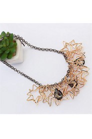 Fashion Irregular Pentagram Necklace