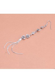 Europestyle Retro Rose Chain Drop Earrings