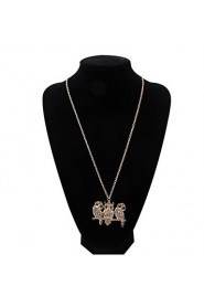 Wild Fashion Apparel Three Owl Necklace