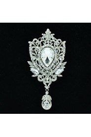 Women's Jewelry Rhinestone FlowerBrooch Broach Pins (More Colors)