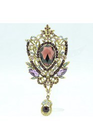 Women's Jewelry Rhinestone FlowerBrooch Broach Pins (More Colors)