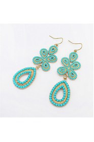 Beaded Earrings Fashion Earrings Exaggerated Influx Of Women Wild Wind