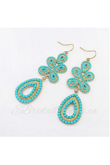 Beaded Earrings Fashion Earrings Exaggerated Influx Of Women Wild Wind