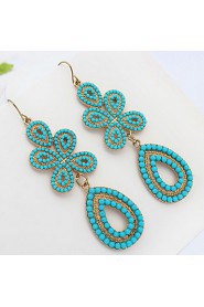 Beaded Earrings Fashion Earrings Exaggerated Influx Of Women Wild Wind