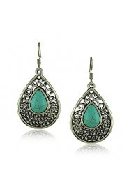 Turquoise stone earrings Green Turquoise Earring Wholesale