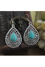 Turquoise stone earrings Green Turquoise Earring Wholesale