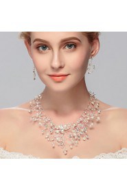 Jewelry Set Women's Anniversary / Wedding / Engagement / Birthday / Gift / Party / Daily / Special Occasion Jewelry Sets Imitation Pearl