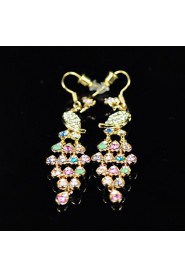 Women's Rhinestone Animal Earrings