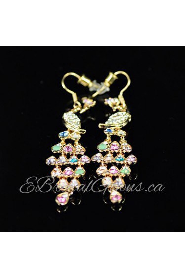 Women's Rhinestone Animal Earrings