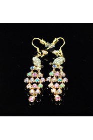 Women's Rhinestone Animal Earrings