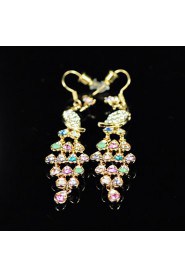 Women's Rhinestone Animal Earrings