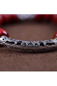 Unisex Chain Bracelet Leather / Rope Non Stone