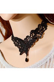 Vintage Butterfly Form Necklace