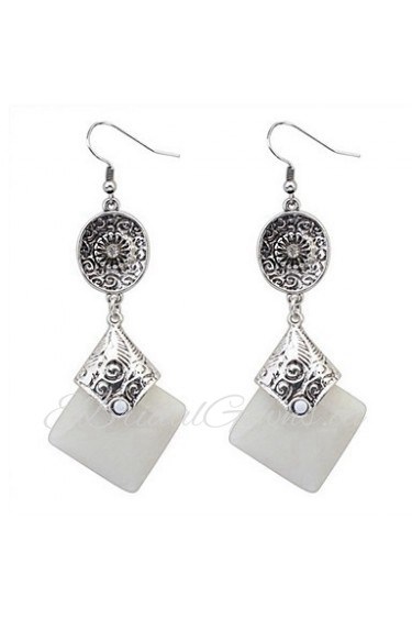 Fashion Temperament Square Earring