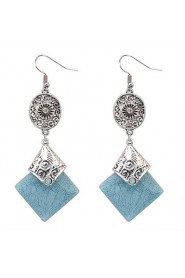 Fashion Temperament Square Earring