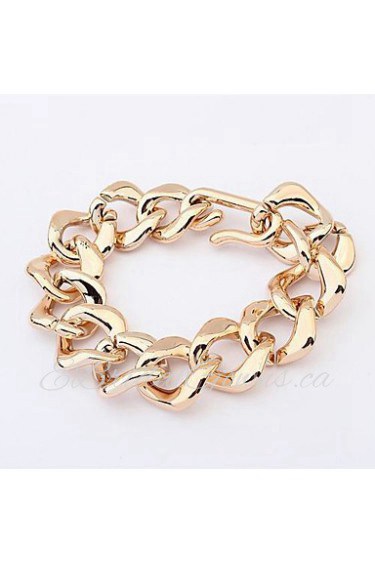 European Style Gold-plated Simple Joker Bracelet