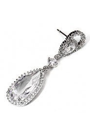 Drop Earrings Women's Cubic Zirconia/Alloy Earring