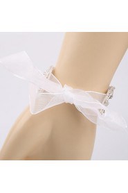 Handmade Diamond Luxury Bride Wedding Accessories Bracelet