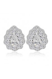 Stud Earrings Women's Cubic Zirconia Earring Cubic Zirconia