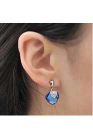 Drop Earrings Women's Alloy Earring Crystal