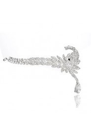 Women/Flower Girl Alloy Forehead Jewelry With Rhinestone Wedding/Party Headpiece