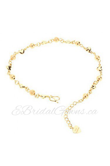 Women's Chain Bracelet 18K Gold Plated