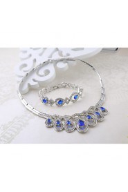 WesternRain Women's Alloy / Rhinestone Jewelry Set Multi-stone / Rhinestone