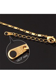 New Vintage 18K Real Gold Platinum 2 Color Plated Rhinestone Crystal Pendant Necklace for Women