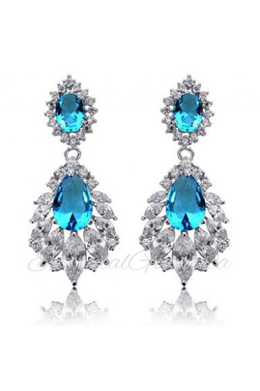 Drop Earrings Couples'/Kid's/Women's Cubic Zirconia Earring Cubic Zirconia