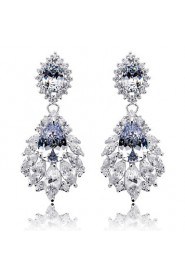 Drop Earrings Couples'/Kid's/Women's Cubic Zirconia Earring Cubic Zirconia