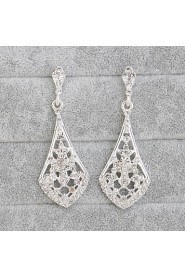 Drop Earrings Women's Alloy Earring Rhinestone