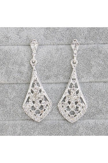 Drop Earrings Women's Alloy Earring Rhinestone