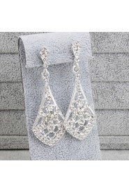 Drop Earrings Women's Alloy Earring Rhinestone