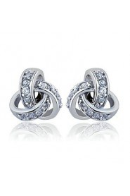 Stud Earrings Couples'/Kid's/Women's Cubic Zirconia Earring Cubic Zirconia