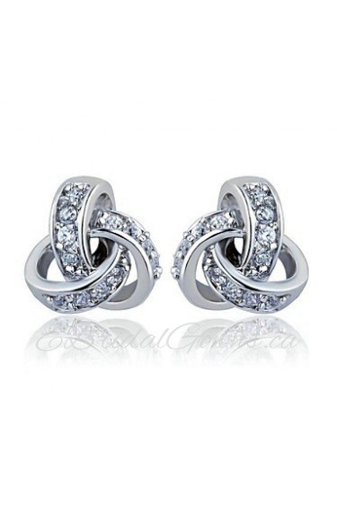 Stud Earrings Couples'/Kid's/Women's Cubic Zirconia Earring Cubic Zirconia