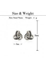 Stud Earrings Couples'/Kid's/Women's Cubic Zirconia Earring Cubic Zirconia