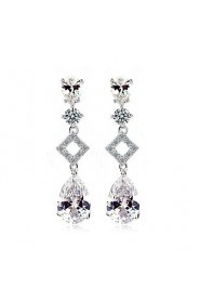 Drop Earrings Women's Cubic Zirconia Earring Cubic Zirconia