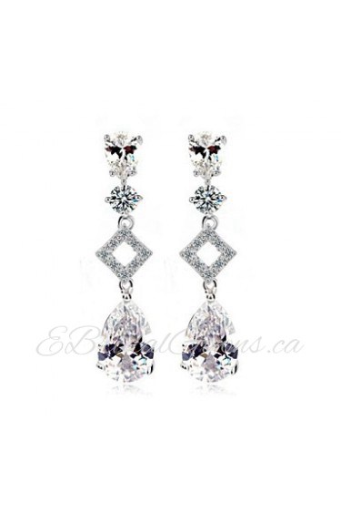 Drop Earrings Women's Cubic Zirconia Earring Cubic Zirconia