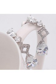 Drop Earrings Women's Cubic Zirconia Earring Cubic Zirconia