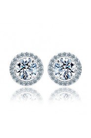 Stud Earrings Women's Cubic Zirconia Earring Cubic Zirconia