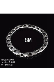 Fashion Sterling Silver Plated Women's Bracelet