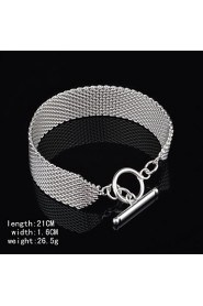 Fashion Sterling Silver Plated Women's Bracelet