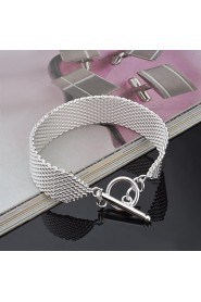 Fashion Sterling Silver Plated Women's Bracelet