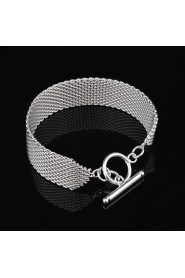 Fashion Sterling Silver Plated Women's Bracelet