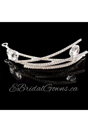 Bridal Wedding Princess Pageant Prom Crystal Tiara Crown Headband