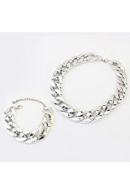 Jewelry Set Women's Daily Jewelry Sets Non Stone Silver